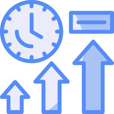 zaman yönetimi saat simgesi