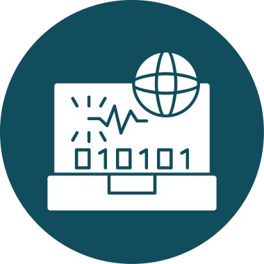 seo modern simgesinin vektör illüstrasyonu