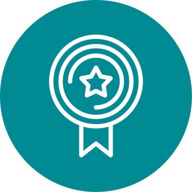 Ödül vektör simgesi modern basit vektör illüstrasyonu