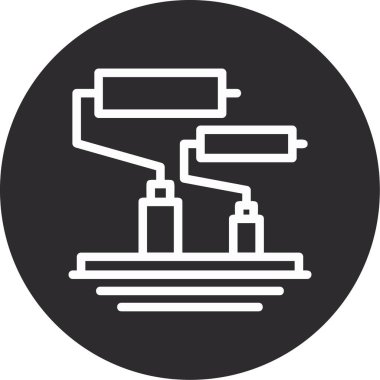 Modern simgenin vektör illüstrasyonu