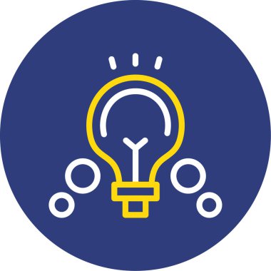 Ampul Simgesi, Vektör illüstrasyonu