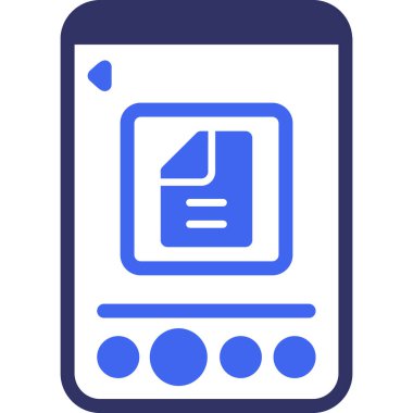 Kitap. Web simgesi basit illüstrasyon