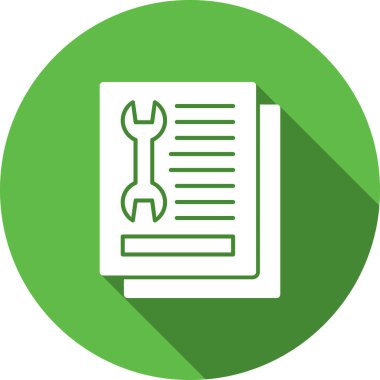 Tornavidalı İngiliz anahtarı ve anahtar simgesi çizimi