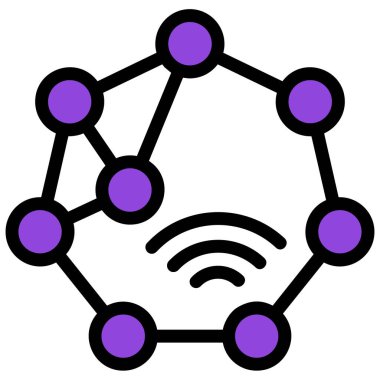 wifi simgesi vektör illüstrasyonu