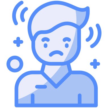 Müşteri hizmetleri simgesi doldurulmuş ana hatlar biçiminde