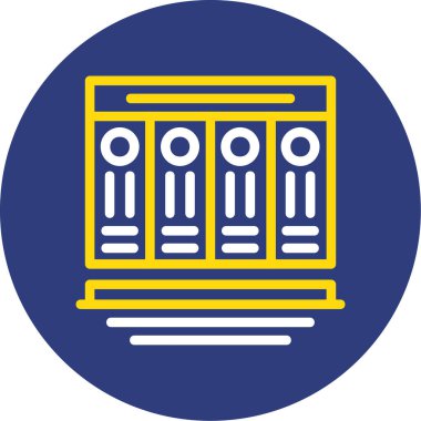 Seo simgesinin vektör illüstrasyonu