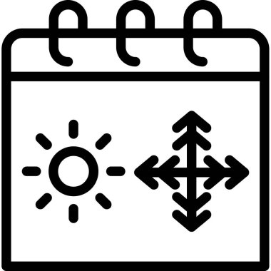 Hava durumu. Web simgesi basit illüstrasyon