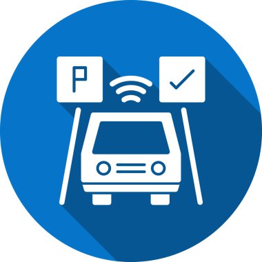 vektör park simgesi illüstrasyonu