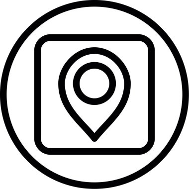 konum pin simgesi, özet biçimi