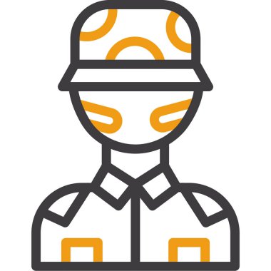 Mühendis simgesi vektör çizimi