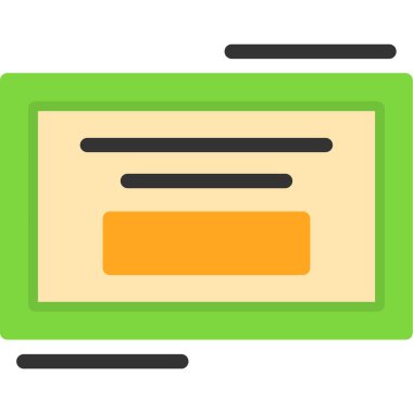 Düz biçimli web arayüzü düzenleme simgesi