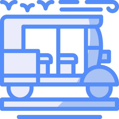 - Araba. Web simgesi basit illüstrasyon