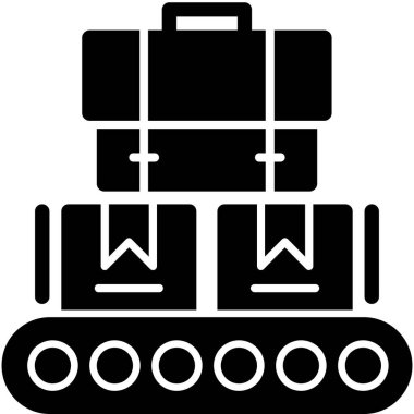 Araba kaldırma. Ağ simgesi. resimleme