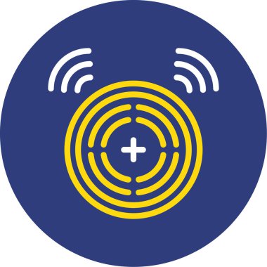 Modern b 'nin vektör illüstrasyonunda müziğin eksik simgesi