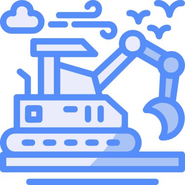 imalat otomasyon fabrikası simgesi