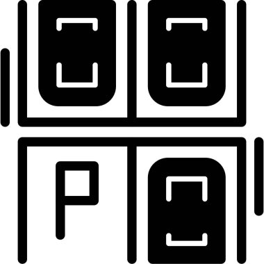 seo modern simgesinin vektör illüstrasyonu