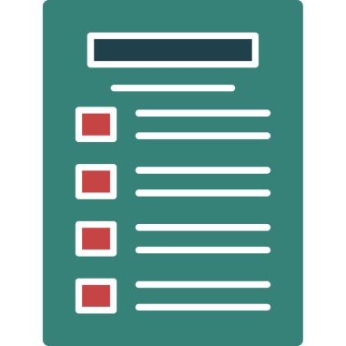 liste listesi simgesi