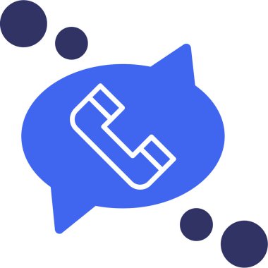 Konuş. Web simgesi vektör illüstrasyonu