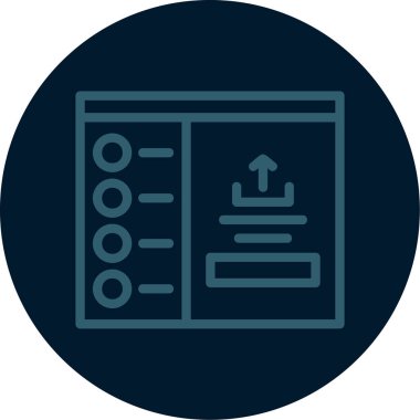 vektör web simgesi çizimi