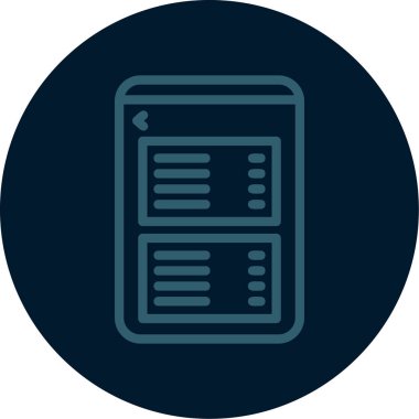 Tasarım için vektör lcd Simgesi