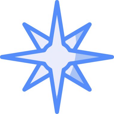 Yıldız. Web simgesi basit illüstrasyon