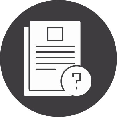 Anket Kabartma Çemberi, Vektör İllüstrasyonu