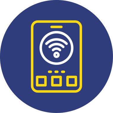 vektör cep telefon simgesi