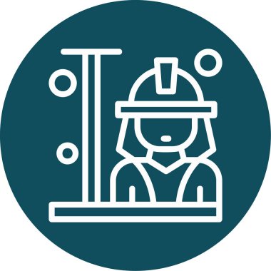 Maskeli bir adamın vektör çizimi