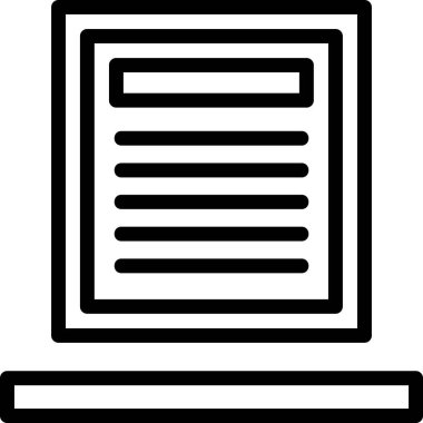 Dosya. Web simgesi basit tasarım