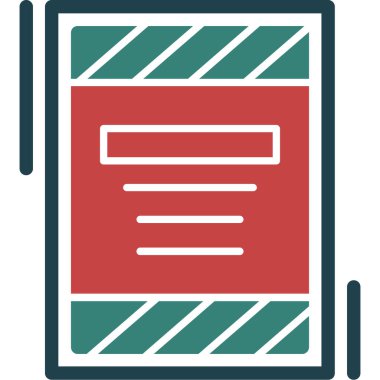 kitap simgesi vektör illüstrasyonu