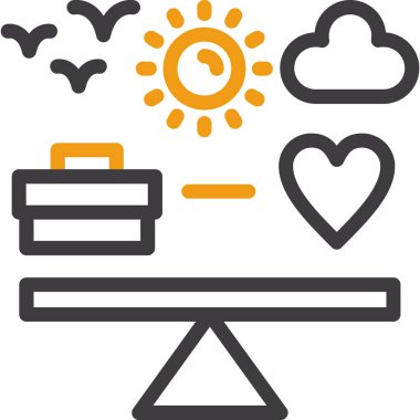 Güneş Simgesi Vektör illüstrasyonu