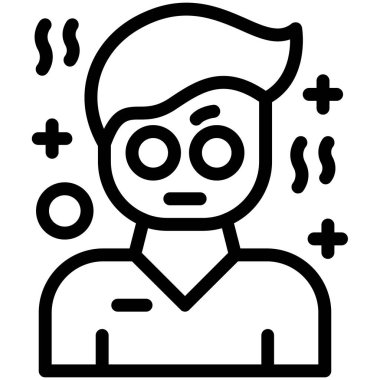 hasta adam simgesi, taslak biçimi