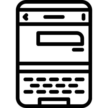 Web simgesi, vektör illüstrasyonu