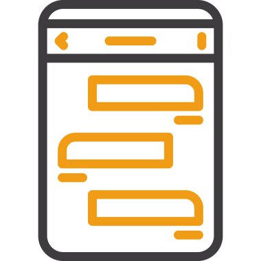 Ağ simgesi. vektör illüstrasyonu