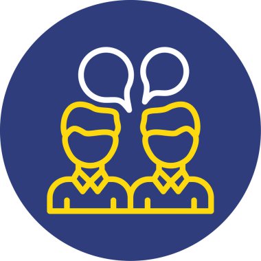 İnsan simgesinin vektör illüstrasyonu