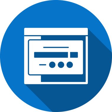 seo modern simgesinin vektör illüstrasyonu