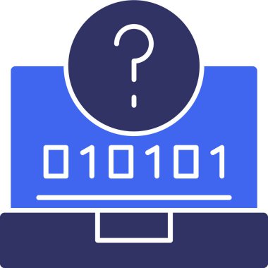 Bilgisayar. Web simgesi basit illüstrasyon