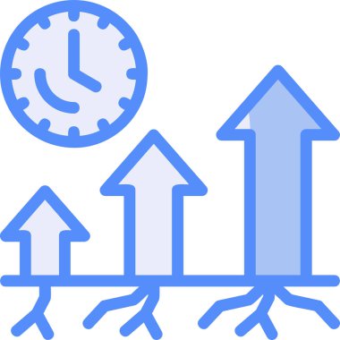 zaman yönetimi saat simgesi