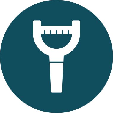 vektör kürek simgesi çizimi