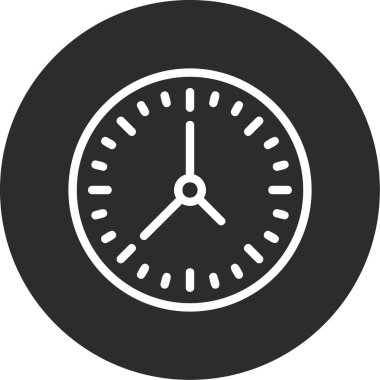 Vektör saat web simgesi