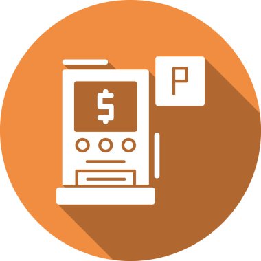 ATM kutsal kişilerin resmi, vektör çizim