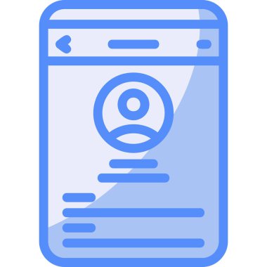 Ara. Web simgesi basit illüstrasyon