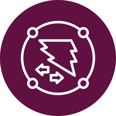 Modern b 'nin vektör illüstrasyonu eksik simgesi