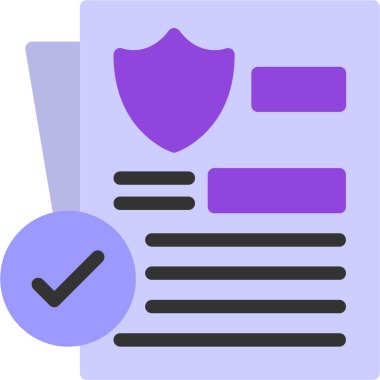 kontrol listesi simgesi vektör illüstrasyonu