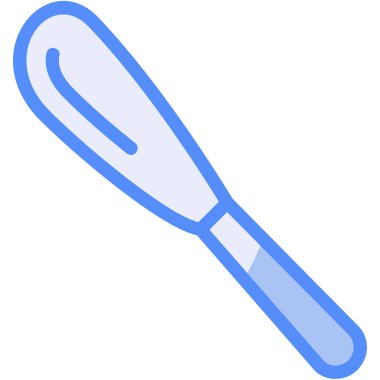 kaşık ikonu vektör illüstrasyonu