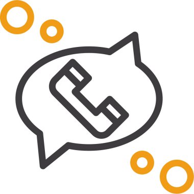 Sohbet ileti simgesi ana hat biçimi