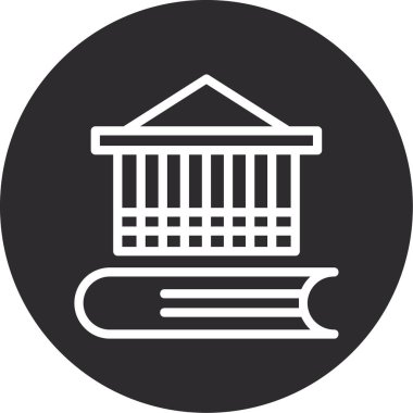 kitap simgesi vektör illüstrasyonu