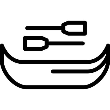 Tekne. Web simgesi basit tasarım