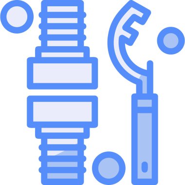 Siktir. Web simgesi basit illüstrasyon