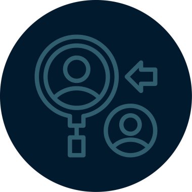 seo modern simgesinin vektör illüstrasyonu